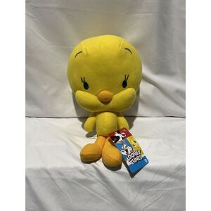 LOONEY TUNES CHIBI TWEETY BIRD PLUSH Stuffed Animal Doll 10" NWT. GOOD CONDITION